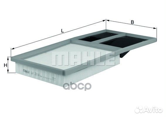 Фильтр возд.VW golf V,polo,caddy/skoda fabia,RO