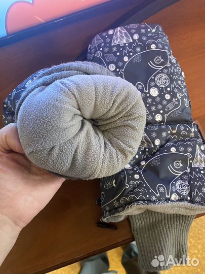 Муфта варежки на коляску мимими