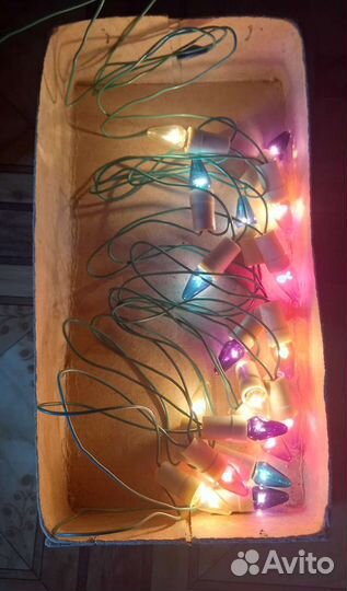 Гирлянда СССР Фонарик 4