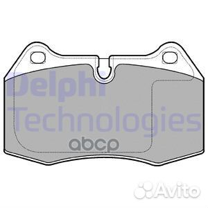 Колодки торм дисковые lp1584 Delphi