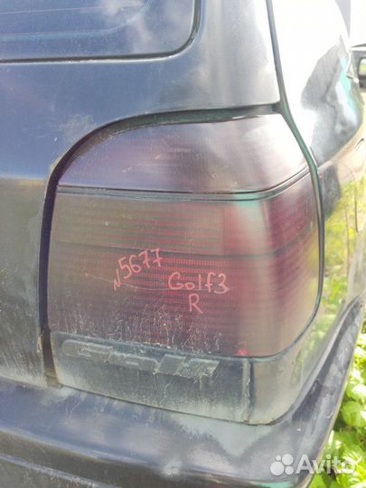 Фонарь задний правый Volkswagen Golf 3 купе 1.4