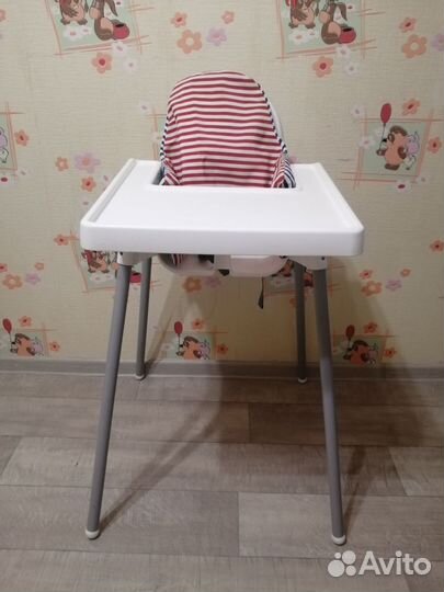 Детский стул для кормления IKEA антилоп + столешни