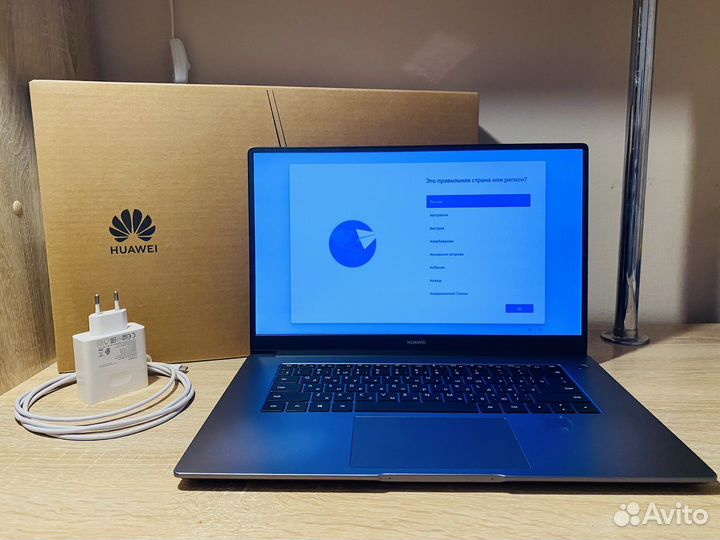 Ноутбук Huawei matebook d15 Ryzen 7 512 SSD 8 RAM