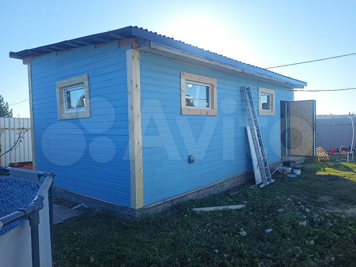 Коттедж 104 м² на участке 10 сот.