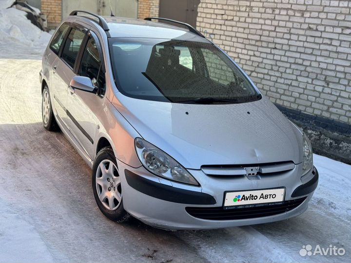 Peugeot 307 1.6 МТ, 2002, 205 000 км