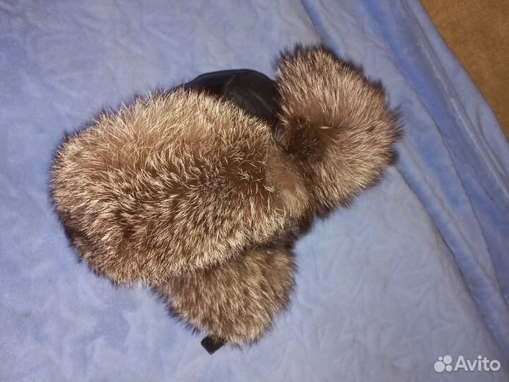 Шапка ушанка мужская