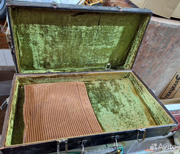 Кофр саксофон, труба, СССР 59х40