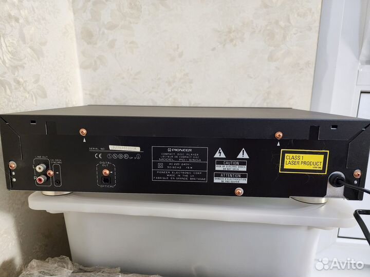 Pioneer pd 5504 проигрыватель. сд компонентный