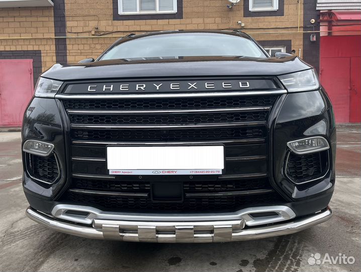 Защита бампера переднего Chery Exeed TXL 2020