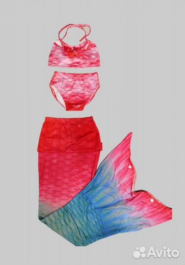 Купальник с хвостом русалочки 110-116 Новый