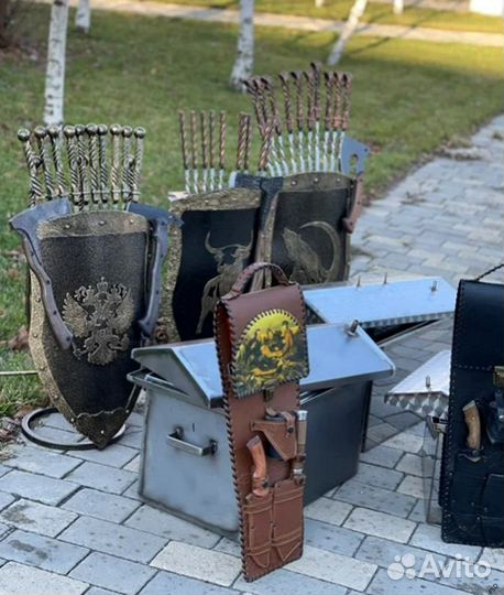 Щит Подставка под шампуры