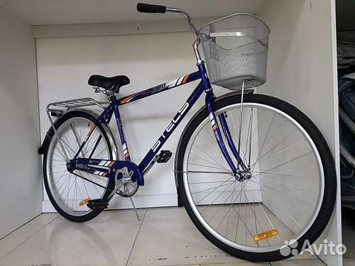 Велосипед Stels navigator 300 с корзиной