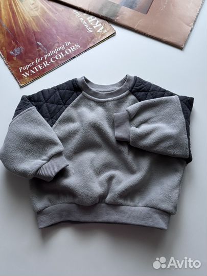 Флисовый свитер