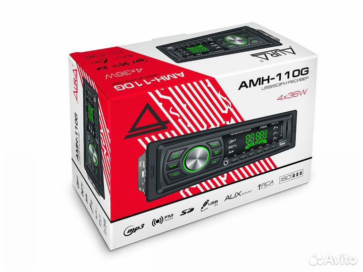 Автомагнитола Aura AMH-110G