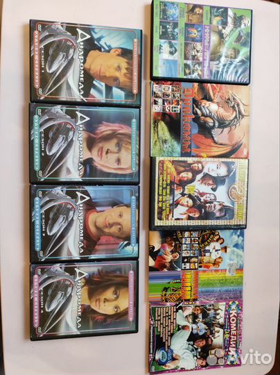 DVD Диски с фильмами разных жанров