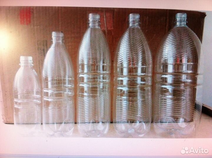 Производство бутылок пэт