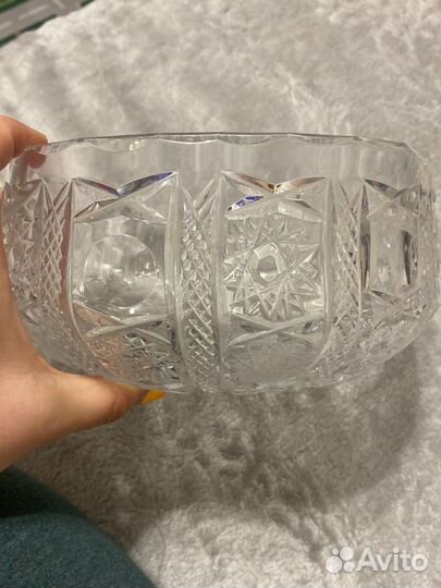 Хрустальная салатница