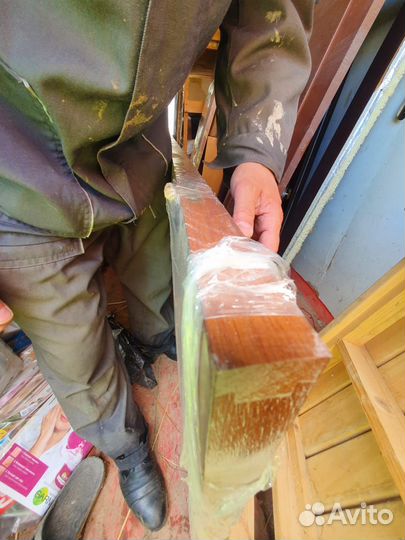 Двери (5 шт.) шпон красное дерево Испания бу