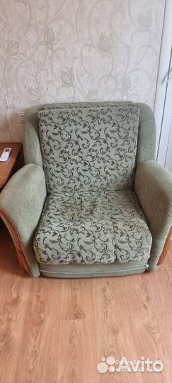 Диван и 2 кресла бу
