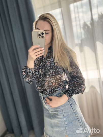 Шифоновая блузка