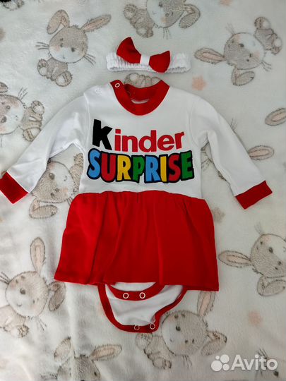 Платье Боди для новорожденных