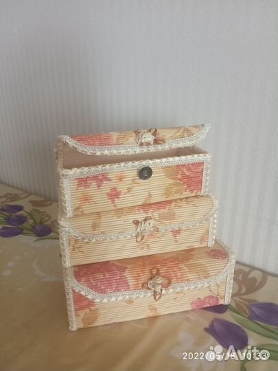 Шкатулка бамбук