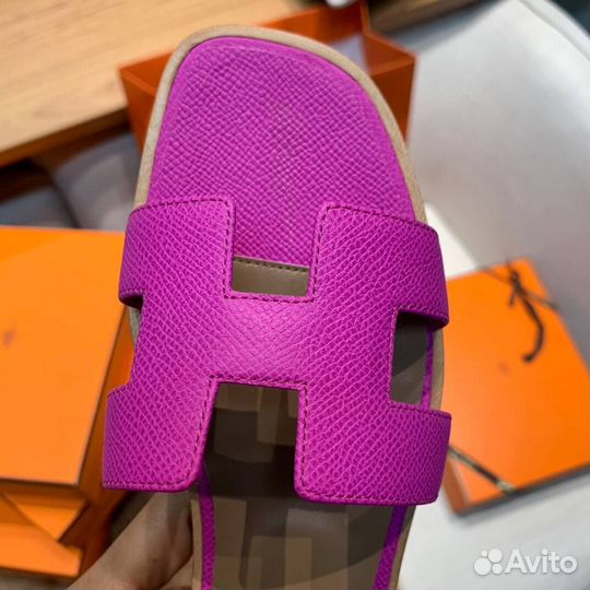 Женские шлёпанцы hermes Oran 36-42 премиум