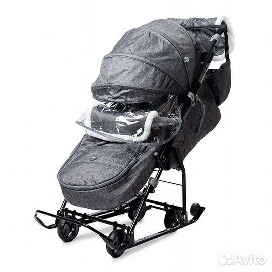 Детские санки коляска