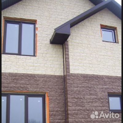 Фасадная панель Docke Fels Терракотовый