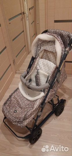 Коляска санки Ника 8-1к