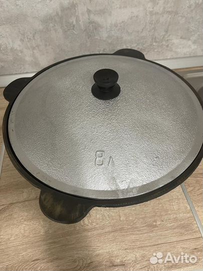 Казан чугунный 8 литров