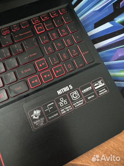 Игровой ноутбук aser nitro 5 AMD Ryzen 5 4600H