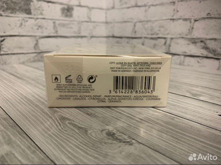 Мужской парфюм lacoste L.12.12 Blanc