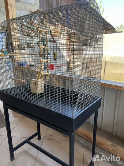 Клетка (дом) для птиц (попугаев и др.)