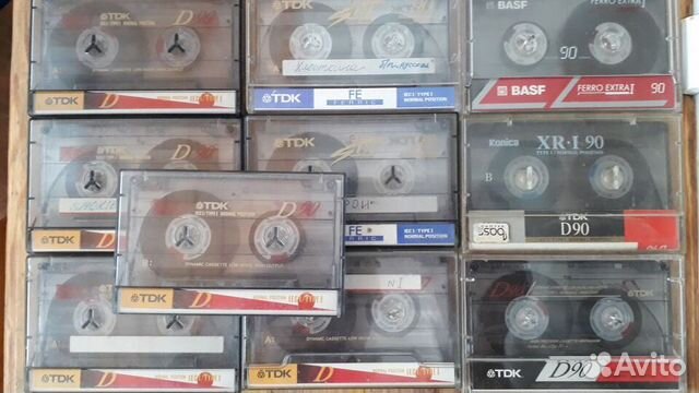 Аудио кассеты наборы Basf Sony TDK