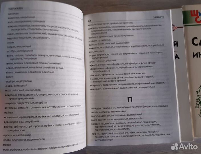 Орфографический словарь