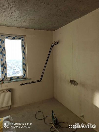 Закладка трассы под кондиционер