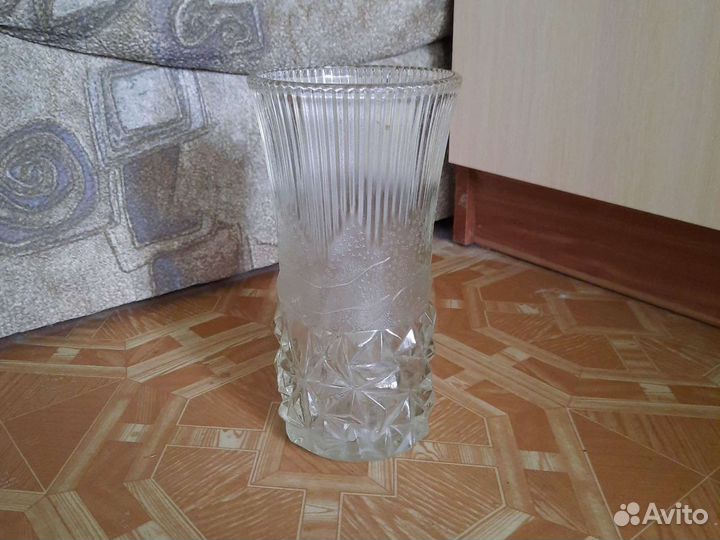 Стекло ссср,ваза