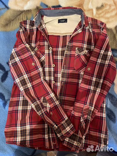 Рубашка унисекс в клетку