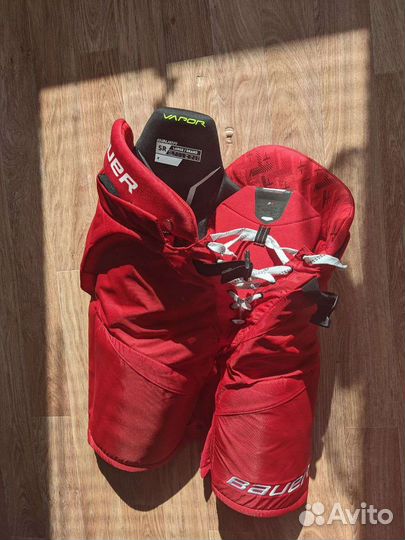 Трусы Bauer Vapor 3X SR (Red, р.XL - 180-195 см.)