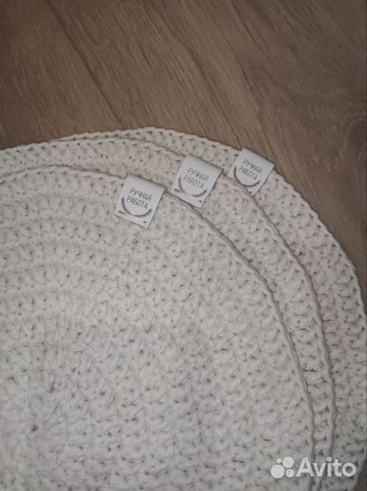 Салфетки сервировочные ручной работы