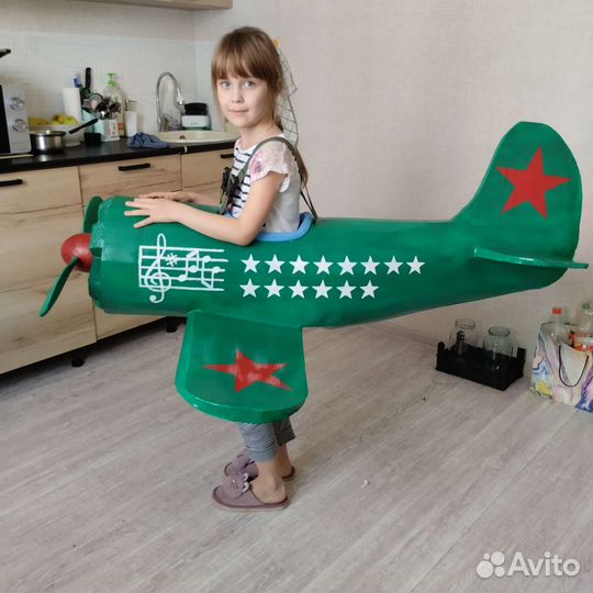 Модель самолета - детский костюм