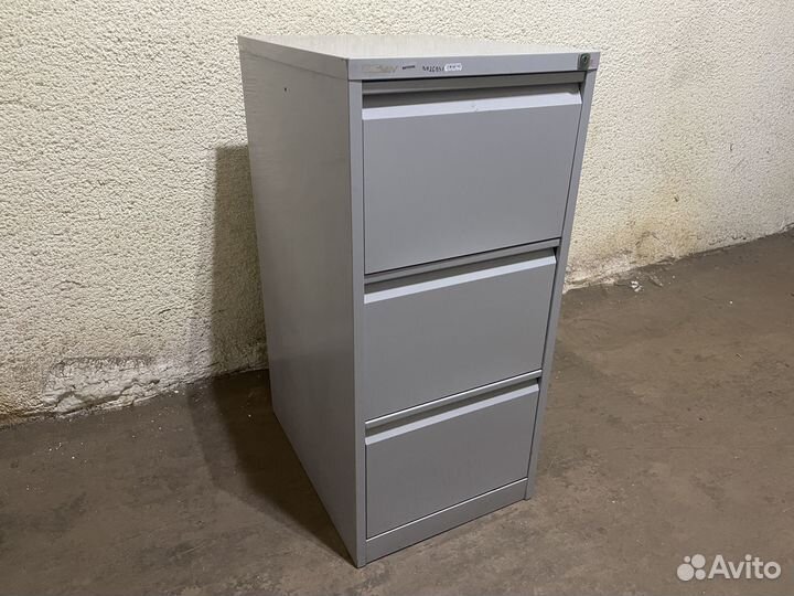 Шкаф картотека 3 ящика 47х62х102, бу