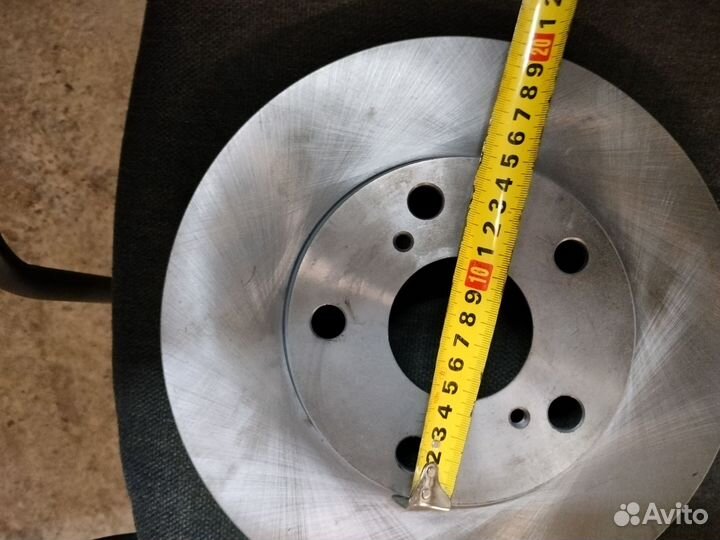 Диски тормозные передние тойота