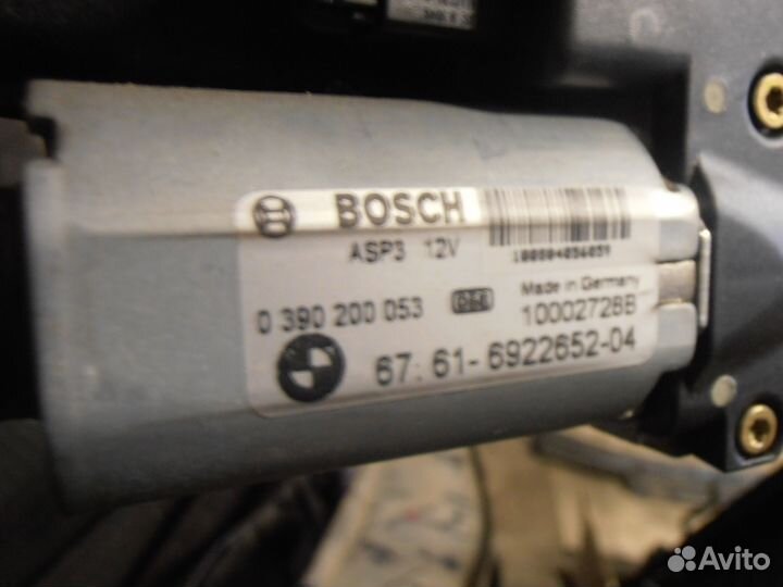 Моторчик люка BMW X3 E83 6761692265204