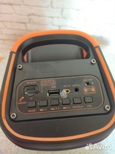 Портативная колонка с караоке CH9213 bluetooth