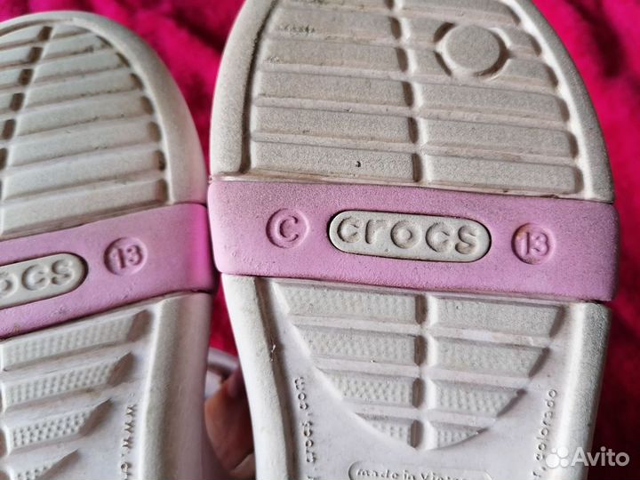 Сандалии Crocs C13 для девочки