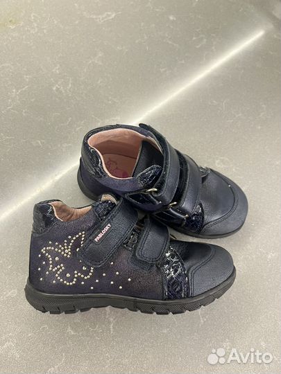 Ботинки Pablosky демисезонные размер 25- 16 см