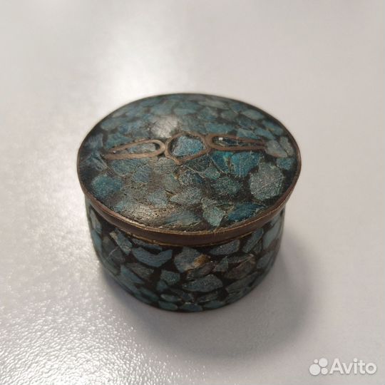 Винтажная шкатулка Индия 1960гг