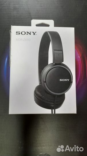 Наушники sony MDR-ZX110